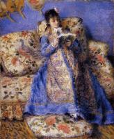Renoir, Pierre Auguste - Camille Monet Reading